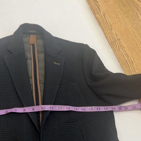 MASSIMO DUTTI EXTRA FINE WOOL JACKET SIZE US‎ 36 - Picture 12 of 13